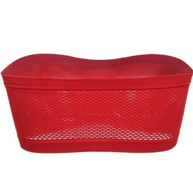 Breathable Strapless Bra for Women Summer Yoga Bustier Female Underwear Back Mesh Bralette Multicolour Lingerie Push Up Bras