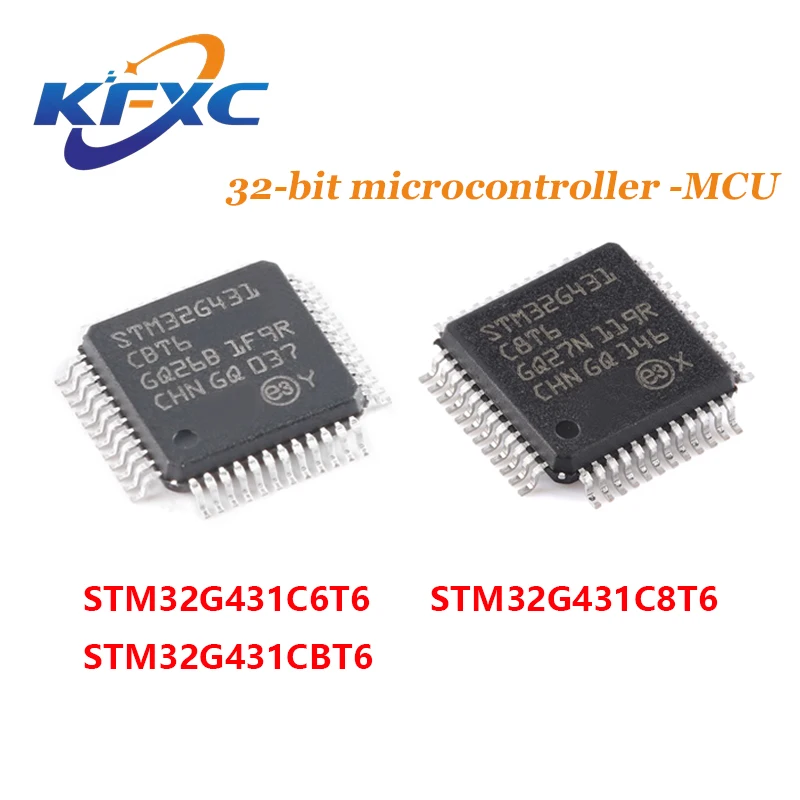 

New STM32G431C6T6 STM32G431C8T6 STM32G431CBT6 STM32G431C6 STM32G431C8 STM32G431CB STM32G431 STM32G STM32 STM IC MCU Chip LQFP-48