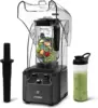 Blender with Soundproof Shield, 2200 Watt Professional Blenders for Kitchen with 80oz Jar and Self- 1