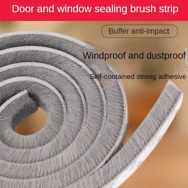 Cinta Aislante Para Puertas Y Ventanas - Autoadhesiva, Tipo D, 12 Metros