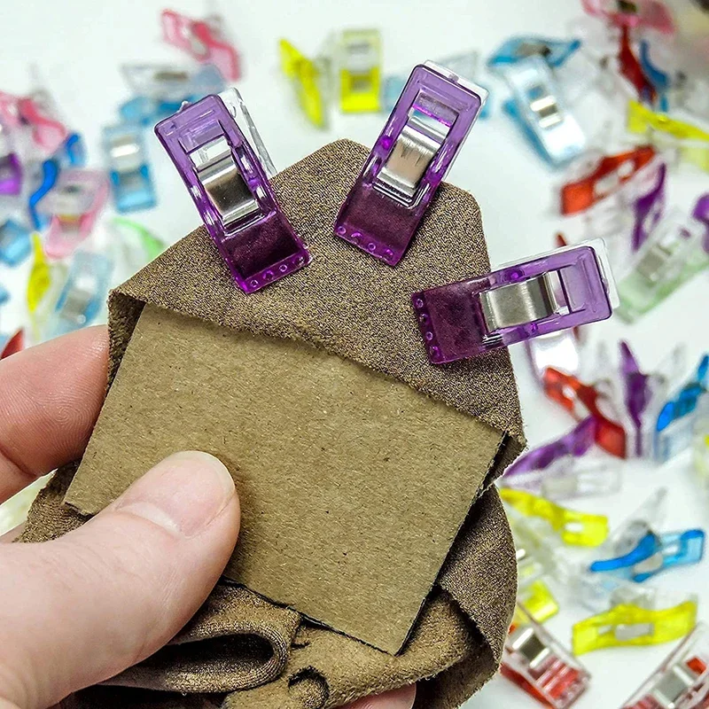 Sewing Clips 15/30Pcs Plastic Craft Quilting Magic Clips Multipurpose All Kinds Sewing Crafting Hanging Clamps
