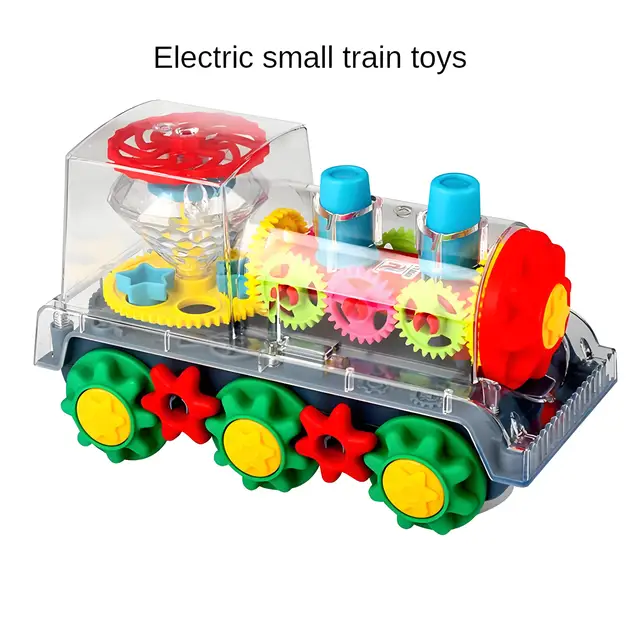 Cool Lights Electric Toy Car Colorful Package Dynamic Music Electronic Model Plastic Brain Game Kids Toys 1