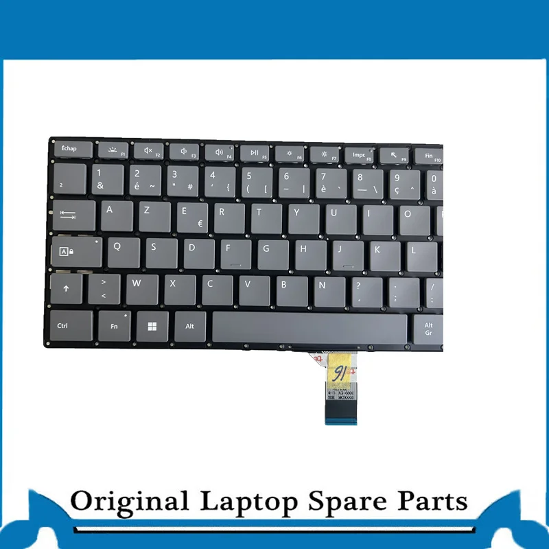 Teclado para Microsoft Surface Laptop fr Layout 13.5in 15in 13.5in 1868 1872 1953 1954 Novo - Imagem 4