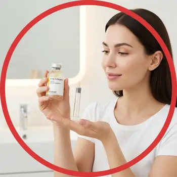 Peptide di Collagene di Seta 40ml, Essenza Viso Idratante Profonda Anti-Età, Migliora la Compattezza della Pelle, Riduce le Rughe Sottili, Cura Quotidiana della Pelle