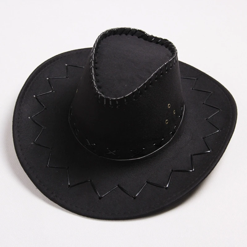 Western Cowboy Hats Fashion Simple Kids Cowboy Hat Western Child Cowgirl Hats Halloween & Birthday Costumes Accessories Holiday Decorations western cowboy hats