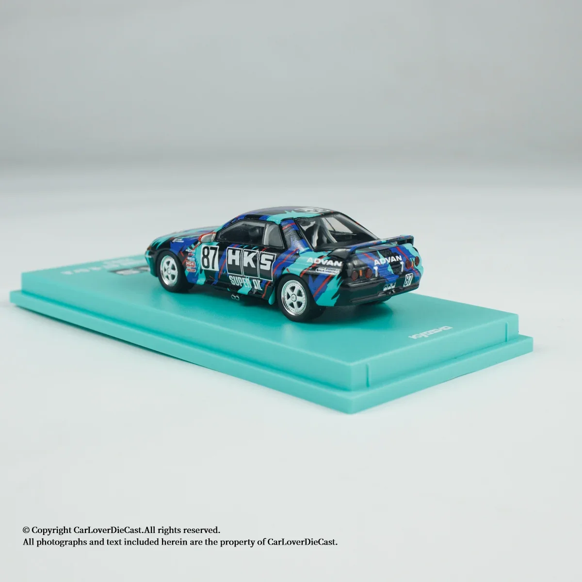 교쇼 1:64 HKS 스카이라인 (BNR32) Gr.A 1993 다이캐스트 모델카
