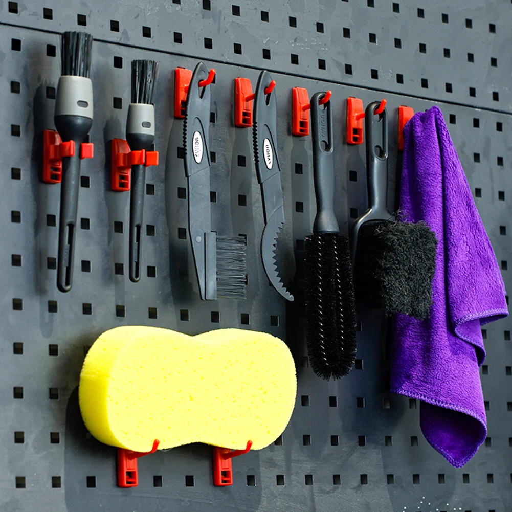 Bicycle Bike Cleaning Tools Set Bike Clean Brush Kit Bicycle Cleaning Brush Tool Set for Mountain Road City BMX and Folding Bike 1