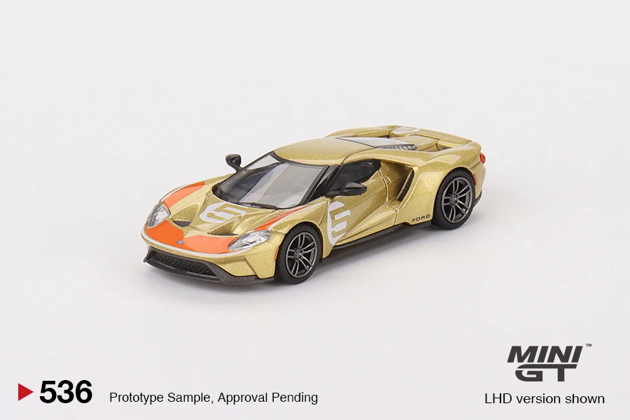 MINI GT 1:64 Ford GT GTLM GULF #6 LHD Model Car in box#269