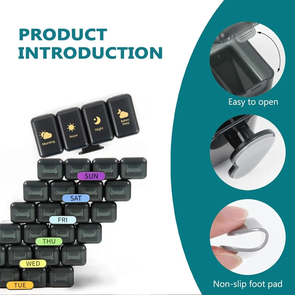 منظم حبوب دواء اسبوعي ٤ مرات