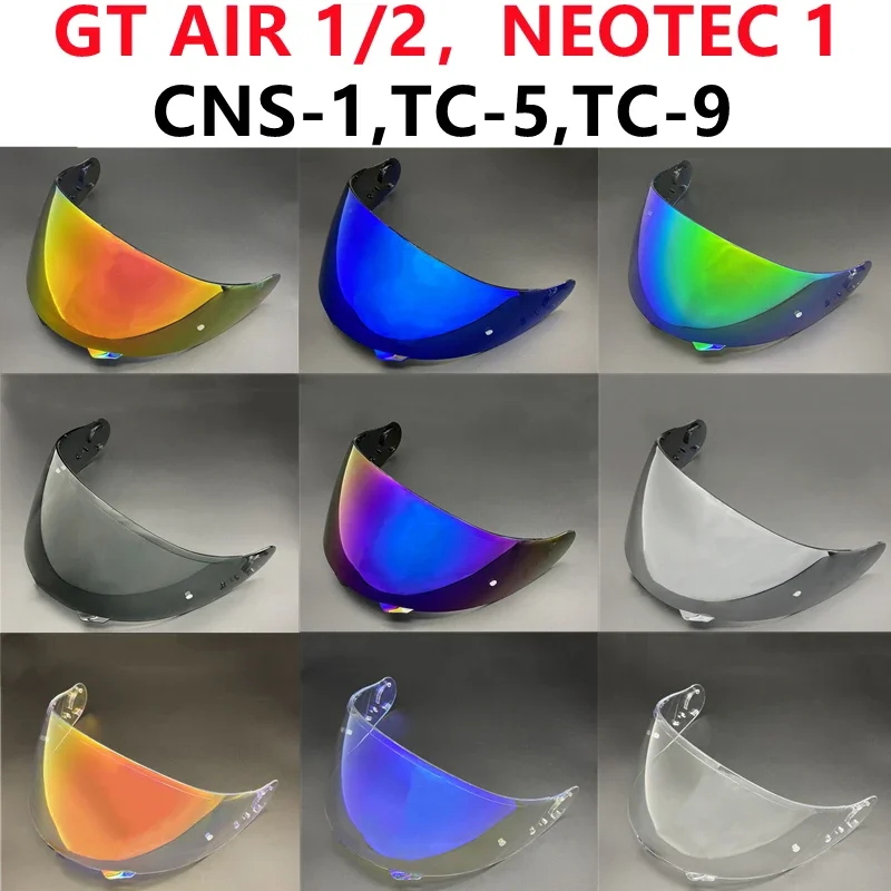 Lente Visiera Casco Moto Per Shoei Gt Air Neotec Cns-1 Tc-5 Tc-9 Gt Air 2 Casco Scudo Casco Moto Visiera Parabrezza