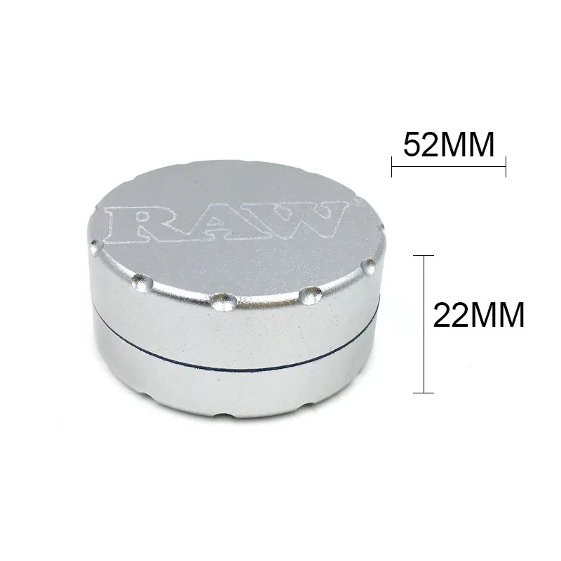 Rolling Tray Herb Grinder Tobacco Grinder Tobacco Smoking Accessories Smoking Accessories Metal Tube Metal Tobacco Rolling Tray 18x12.5cm 52MM 2 layer Aluminium Alloy Storage Tube