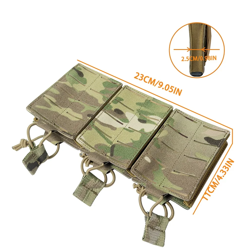 Magazine Pouch 1000D Nylon Composite fabric laser cutting EMERSONGEARS PB04 5.56 triple