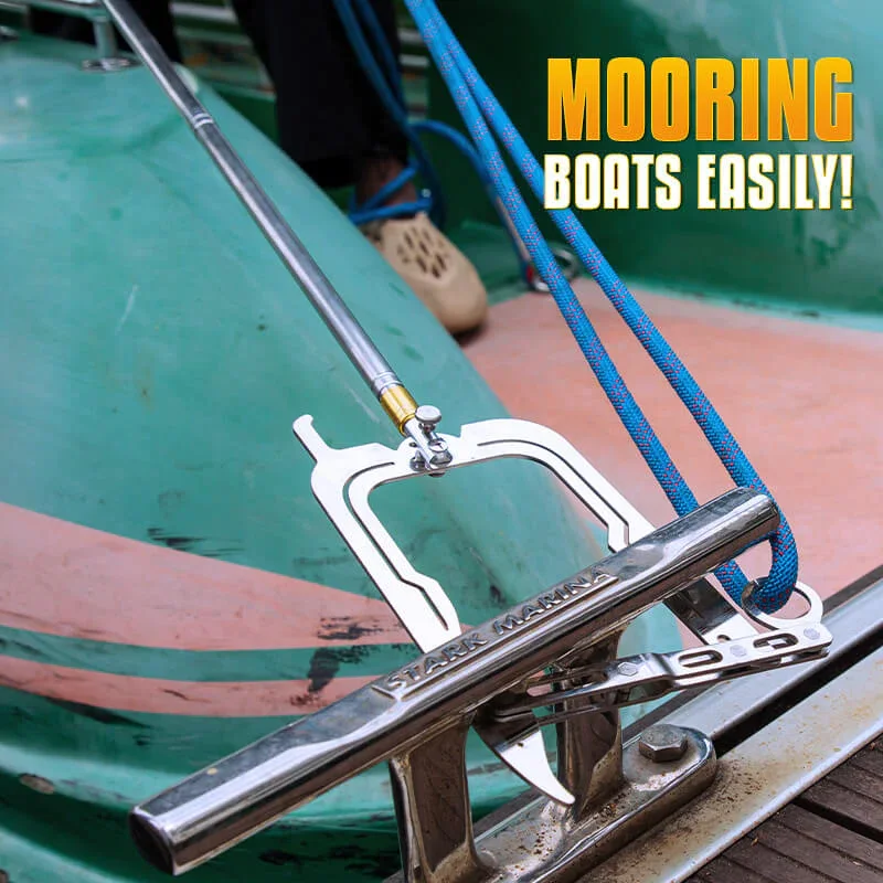 Dock Hook Multi-Purpose Telescoping Boat Hook Long Distance