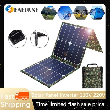 Solar Panel Kit Complete Camping Foldable 800W Solar Power Station MPPT Portable Generator Charger 18V for Car Boat Caravan Camp 1