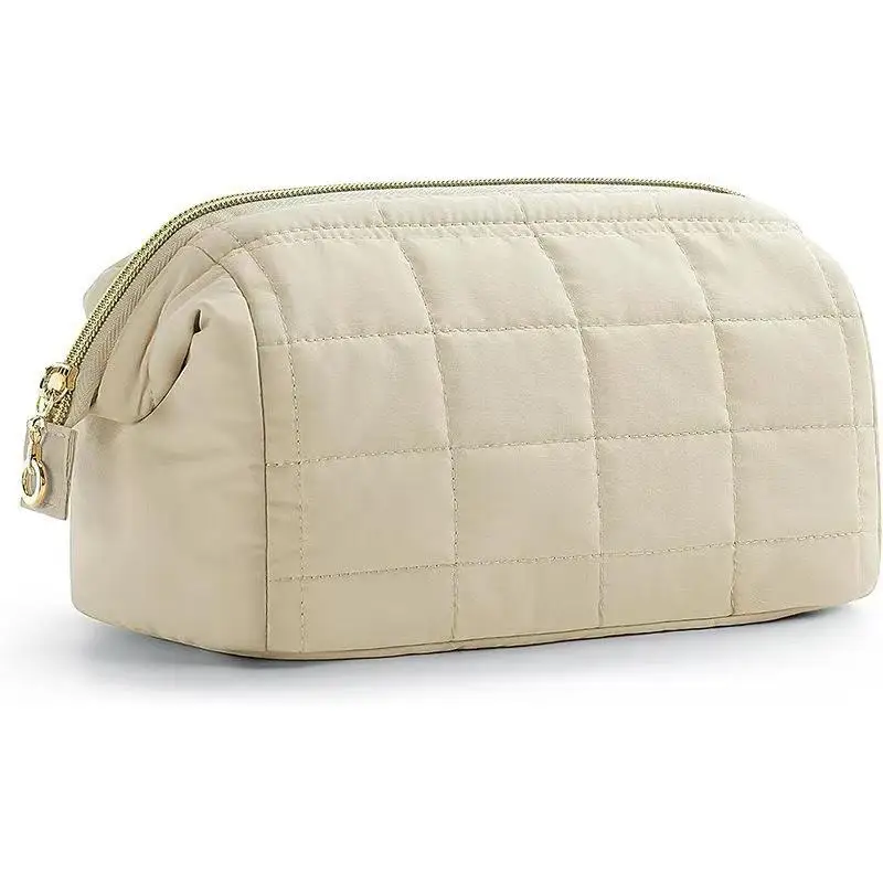 Expandable Travel Cosmetic Bag for Effortless Makeup Organization and Packing