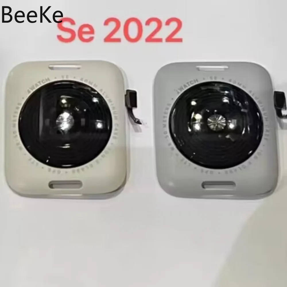 Originale Per Apple Watch Series Se2 2Nd Gen Lte Gps Se 2022 Coperchio Batteria Posteriore Posteriore Custodia In Vetro + Sensore Di Ricarica Sostituz