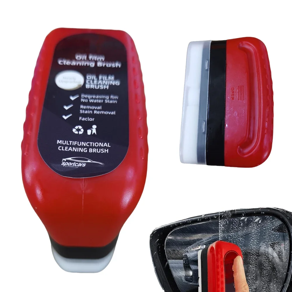 120ml Automotive Car Oil Film Cleaning Brush Car Glass Oil Film Cleaner Hydrophobic Windshield Oil Film Remover for Car Window 2
