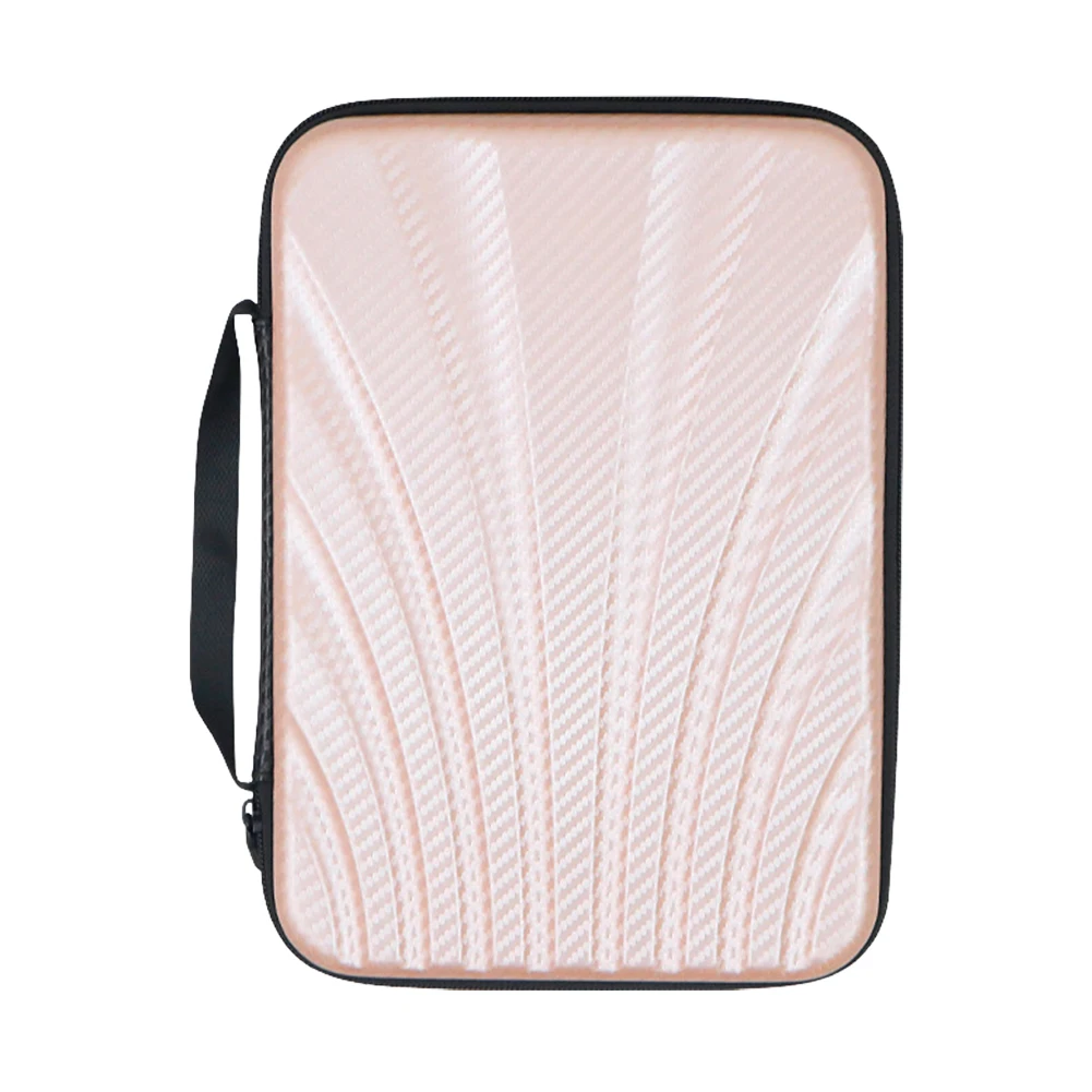 Ping Pong Paddles Case Hard Shell Ping Pong Racket Paddle Cover Bag EVA Square Shaped Waterproof for 2 Paddles & Multiple Balls