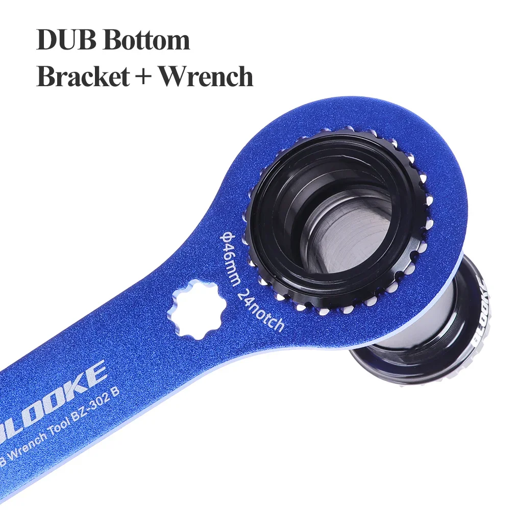 Bicycle Bottom Bracket 3 Colors BSA DUB BB 68/73mm 28.99mm Central Movement BSA68 Thread Sealed 2 Bearing For SR-AM Crankset MTB