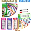 Maths Training Cards Addition Subtraction Multiplication and Division Educational Toys Student Arithmetic with Erasable Pen 1