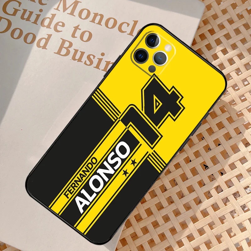 Fernando Alonso Formula1 Racing Cover For iPhone 12 11 13 Pro Max Mini 6S 8 7 Plus SE 2022 2020 XS Max X XR Phone Case 13 pro cases