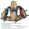 ULTRA-TRI Lightweight Running Backpack Camouflage Hydration Packs Hiking Cycling Jogging 6
