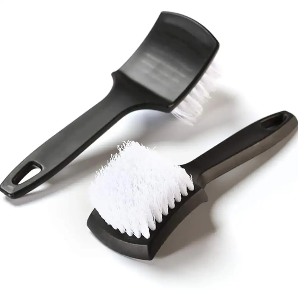 

Auto Tire Brush Wheel Hub Cleaning Brushes Wheels Detailing Cleaning Accessories Ergonomic Handle Washing Tool