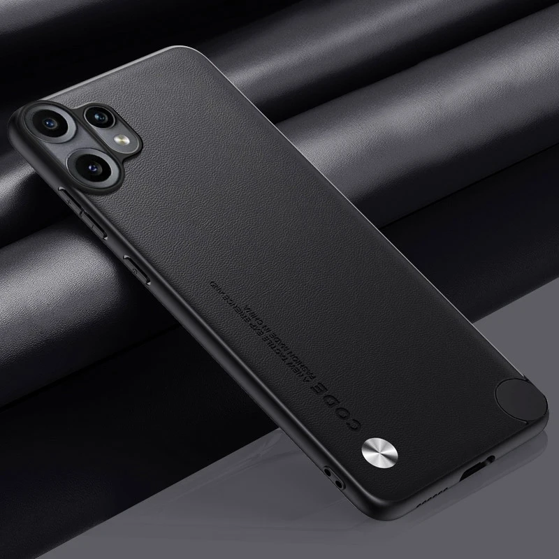 Luxury Soft Leather Shockproof Silicone Phone Case Back Cover