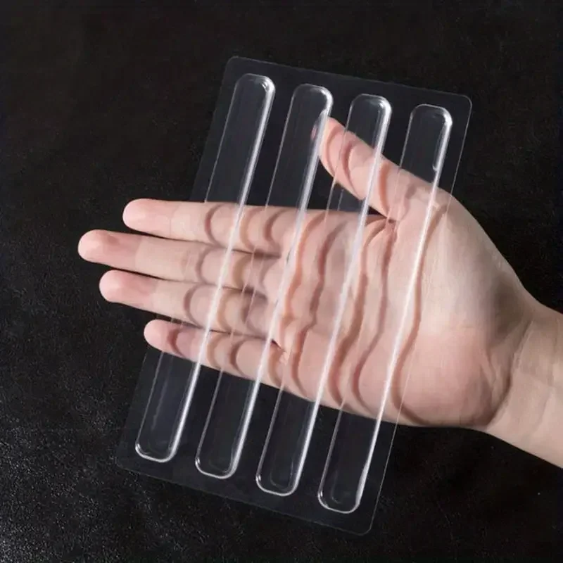 Silicone Self Adhesive er Pads Refrigerator Anti-collision Strip Door Stopper Cabinet Bumpers Transparent Wall Protector Pad