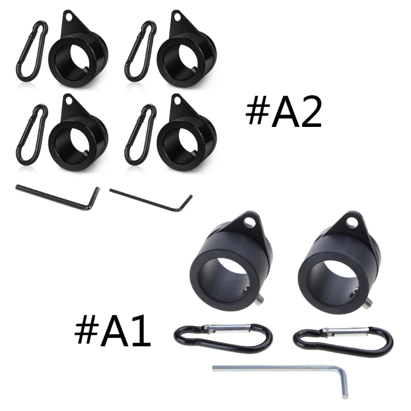 Mounting Rings for Flagpoles Grommets Clip Attachment 360 Rotating Clip