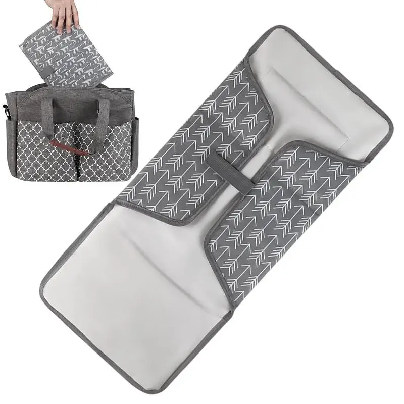 

Baby Changing Pad Built-in Pillow Portable Changing Mat For Baby Waterproof Portable Changing Mat Excellent Baby Shower