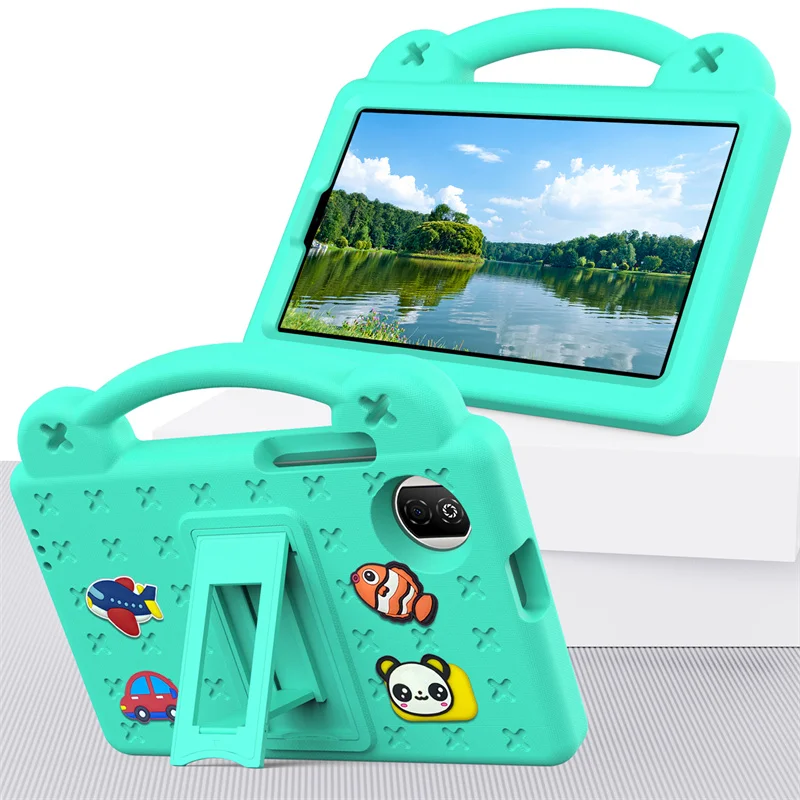 Adorable Children's Tablet Case with EVA Foam and Foldable Kickstand