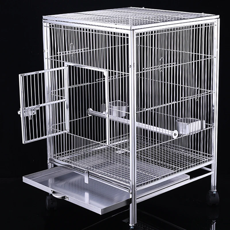 

Rabbit outdoor birdcage pet birdcage amusement park stainless steel birdcage Quail Huis Tuin Jaula bird supplies