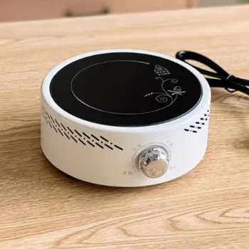 700W Electric Ceramic Stove 2 Gear Coffee Hot Plate Multifunction Tea Stove Knob Operation Boiling Water Heater Auto Power Off 1