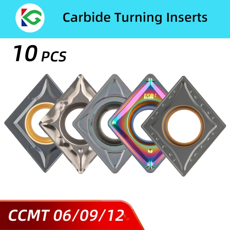 

CCMT 060204 CCMT09T304 VP15TF CCMT09T308 Hard Metal Insert For Lathe Carbide Insert Plates Turning CCMT060204 09T304 09T308