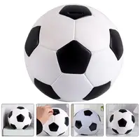 Tin Football Piggy Bank Car Decor Kids Coin Money Basketball Boys Travel Ornaments for 2