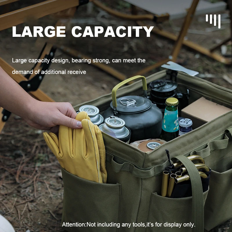

Outdoor Tool Storage Box High Quality Camping Bag Large Capacity Multifunctional Handbag Pack for The Picnic Wilderness Survival