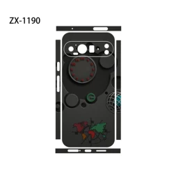 Vibrant Macaroon Matte Sticker: Colorful Decal Skin & Back Screen Protector - Pixel 10Pro XL (ZX - 1190)