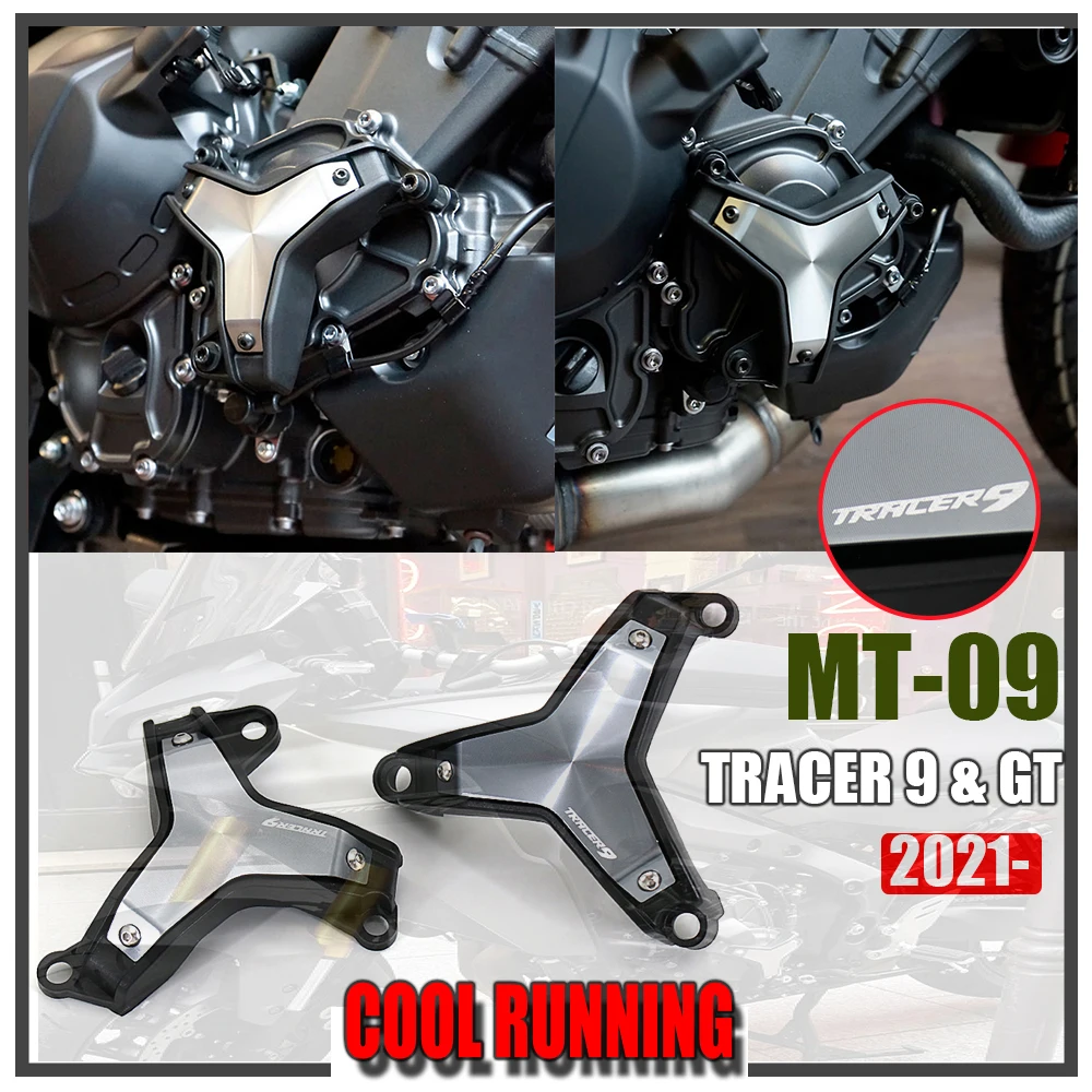 New Tracer 9 GT Side Engine Guard Protection Sliders Crash Pads