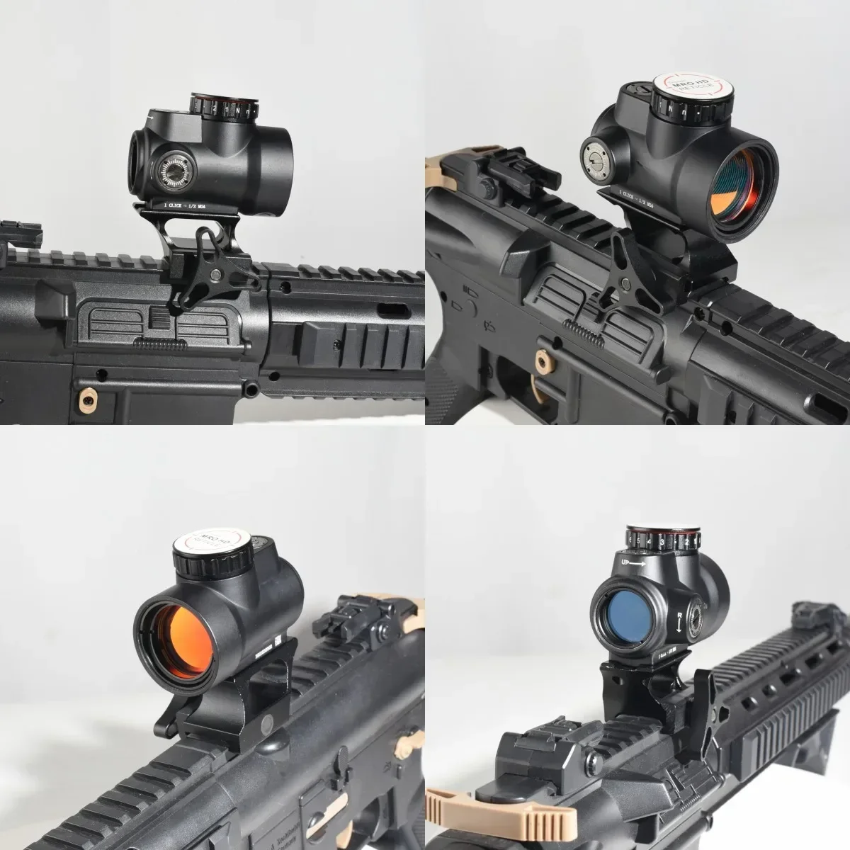 Hunting Red Dot Sight Optic Reflex Holographic Dot 2.0 MOA with Low Base Mount Rifle Airsoft Scope Tactical Accsesories