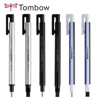 Tombow Mono Zero Eraser Mechanical Rubber Refillable Pen Press Type Sketching Drawing Correction Children's Erasers Art Supplies 1
