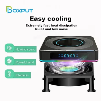Ventola di Raffreddamento per Android TV Box, Router, Computer, Set-Top Box, Silenziosa, Wireless, Alimentazione USB, Mini Ventola Radiatore