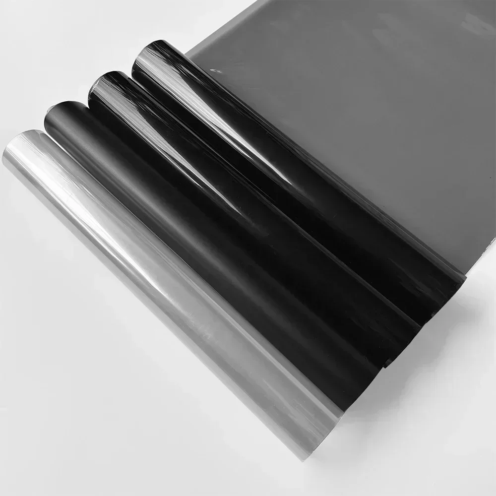 30*200 سنتيمتر سيارة العلوي تينت الضباب ضوء الضوء الخلفي الدخان الأسود تينت الفينيل فيلم فيلم مقاوم للماء للمصابيح الأمامية جسم السيارة فيلم