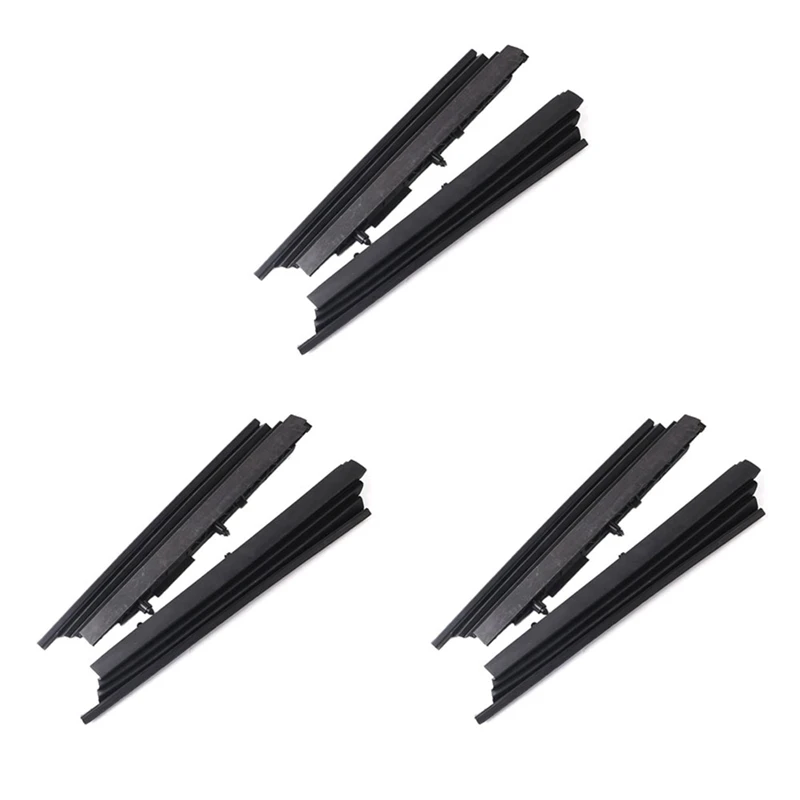 

6X Sunroof Dust Trim Cover Left & Right For - A3 A4 A6 A7 For Jetta MK4 For Skoda 8D9877781A 8D9877782