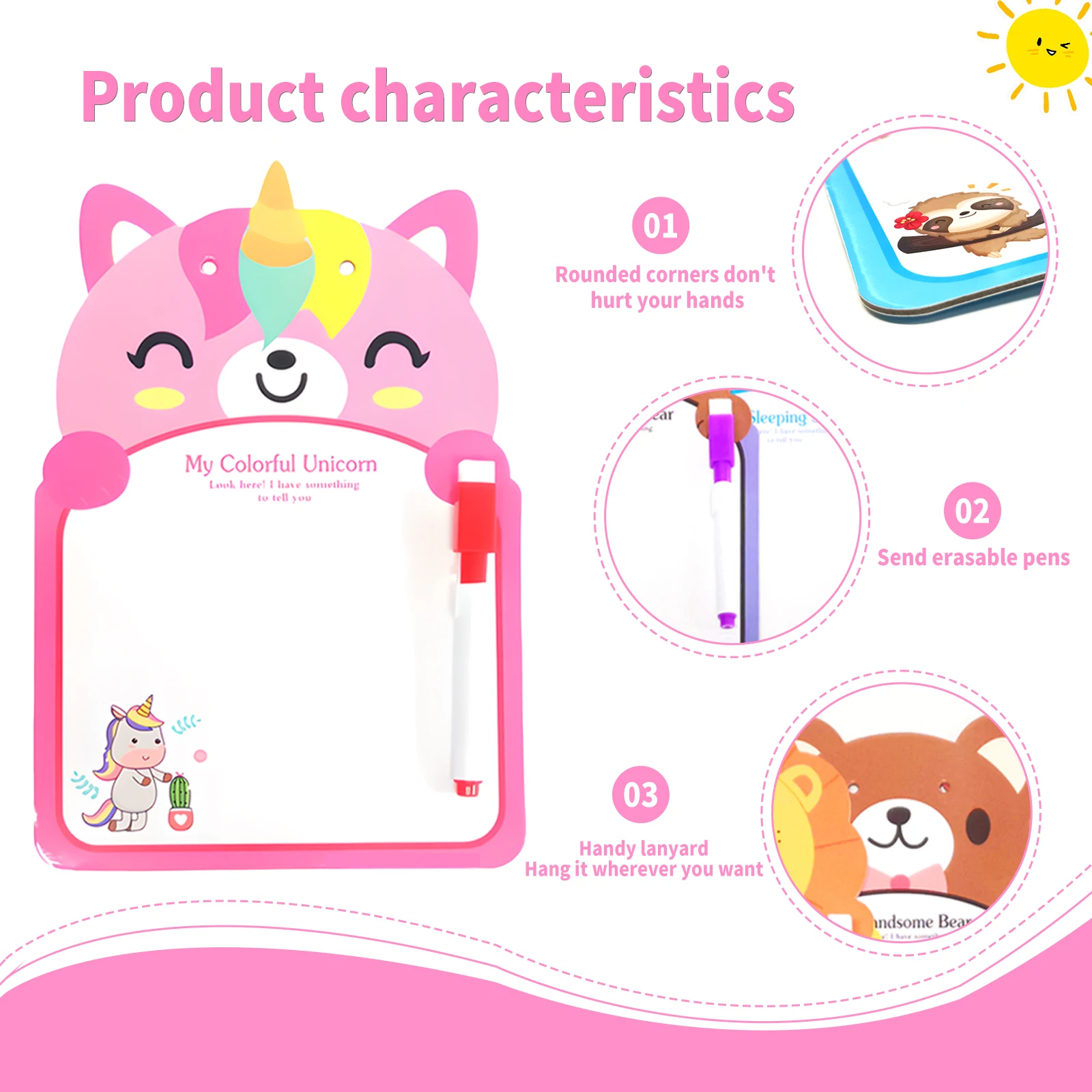 Drawing Writing Board Erasable Graffiti Board Graffiti Board Toy Suitable For Adults And Children To Write Children's Drawing 5