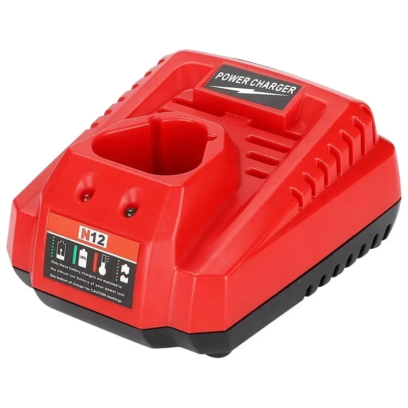 Batteria al litio 12v 3Ah Batteria ricaricabile per utensili a batteria Milwaukee M12 XC 48-11-2402 48-11-2411 48-11-2401 MIL-12A-LI - immagine 2