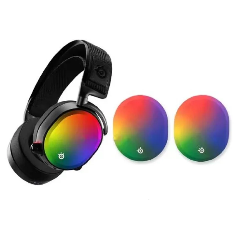Replacement Headphone Cups cover for SteelSeries Arctis Pro Wired,Wireless Headset,DIY Anime Patterns,headband tape