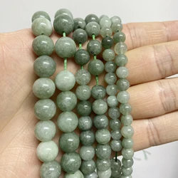 Elegant Natural Stone Bead Collection for Jewelry Crafting - Lava, Tiger Eye, Crystal, Apatite, Amazonite, Tourmaline (Burma jade)