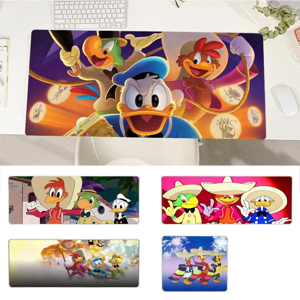 Disney The Three Caballeros Mousepad Beautiful Large Gaming Mousepad L Xl Xxl Gamer Mouse Pad Size Per Game Keyboard Pad Per Gam