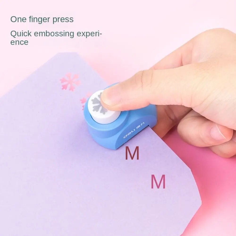 Paper-cut DIY Hole Puncher Light-hearted Easy To Use Embossing Punches Multicolor Mini Decorative Punchers Children Toys